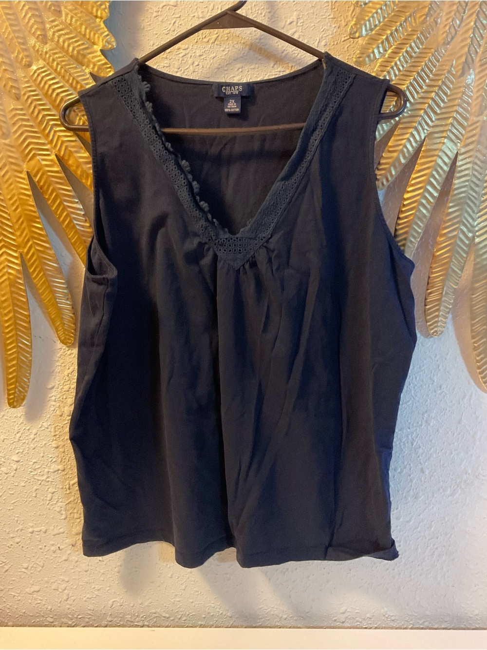 Chaps Tank Top
